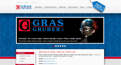 Desktop Screenshot of gras-gruber.com