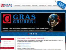 Tablet Screenshot of gras-gruber.com